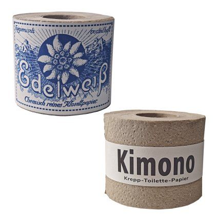 Kimono Edelweiss Edelwieß Klosettpapier kantine product toilet paper Krepp toilette paper hygiene personal product WW2 German WWII wehrmacht reenactment reenactor film props warcopy reproductions heeres paperwork ration