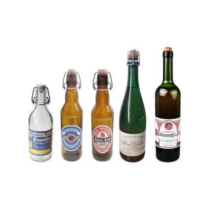 WW2 German bottle labels wehrmacht War ration