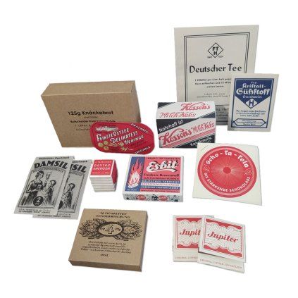 Fallschirmjäger ration set food paratroopersww2 german wehrmacht reproduction warcopy world war II