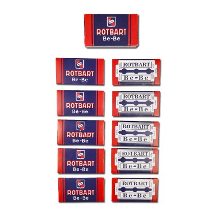 WW2 Rotbart German razor blades set reproduction wehrmacht WWII world war 2 personal item