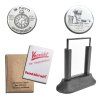 pocket mirror with stand warcopy ww2 german reproduction wwII wehrmacht envelope commercial vorsicht soldat personal items pocket litter ver 2