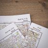Maps Deutsche Heereskarte Kursk Minsk Waschau Warsaw desk items WW2 German WWII wehrmacht reenactment reenactor film props warcopy reproductions heeres paperwork document