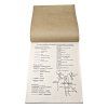 meldeblock german notepad mapcase map legend WW2 German WWII wehrmacht reenactment reenactor film props warcopy reproductions heeres paperwork ration pocket litter